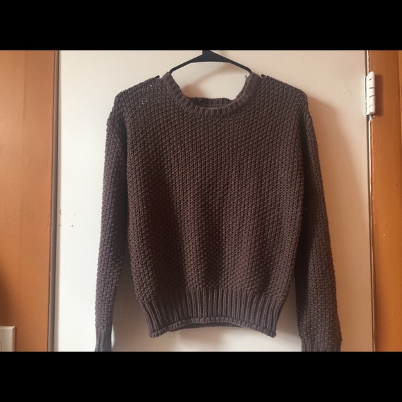 Charlotte Russe Sweaters - Brown knit Sweater . Worn once!